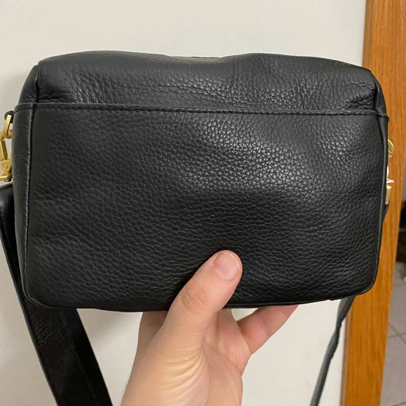 Hammitt Evan Small Crossbody Clutch in North End & Brushed Gold - Picture 2 of 9